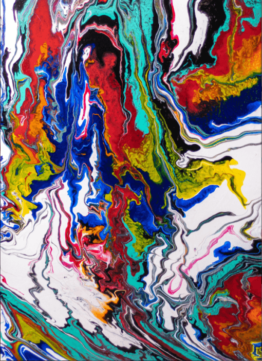 Vibrant Pouring Art: A Captivating Visual Experience