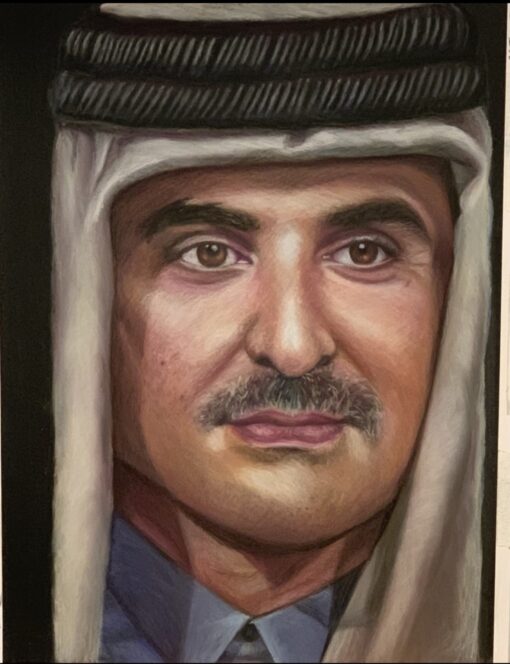 Sh. Tamim Bin Hamad Portrait