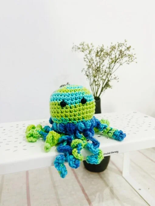 Crochet Mixed Color Jelly Fish - Image 2