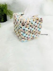 Crochet Tissue Box Cover