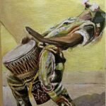 African drumer