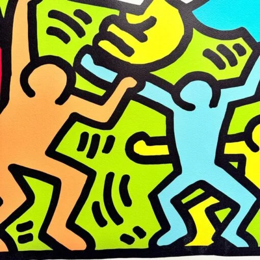 ⁦Keith Haring 1958 - 1990 Title Andy Mouse Unsigned and unnumbered work Year 1986⁩ - الصورة ⁦4⁩