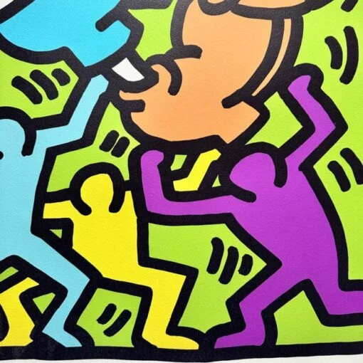 ⁦Keith Haring 1958 - 1990 Title Andy Mouse Unsigned and unnumbered work Year 1986⁩ - الصورة ⁦5⁩