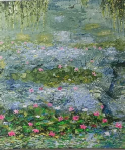 Pond With Lilies and Lotus