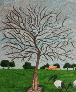 Alternative view of Sidra Tree in Aspire park