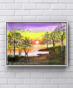 Alternative view of Meadow at dusk