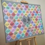 Asmaul-husna hand painted calligraphy