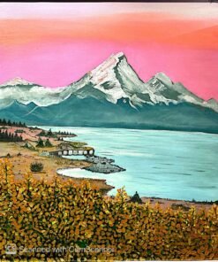 Snow-capped serenity