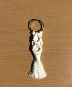 Diamond Keychain with Tassles