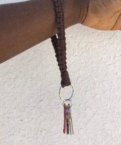 Alternative view of Wristlet Keychain