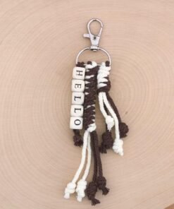 Knot Keychain/Bag charm