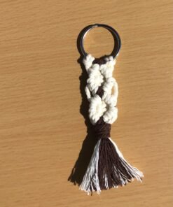 Diamond Keychain with Tassles