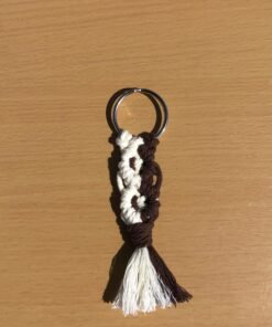 Diamond Keychain with Tassles